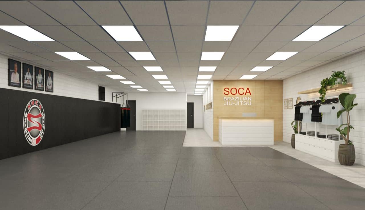 Soca BJj San Diego New Facility Rendering